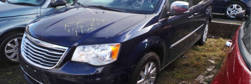 Chrysler Grand Voyager 3.6L Petrol Left Hand Drive 2012 #3356 parts for sale