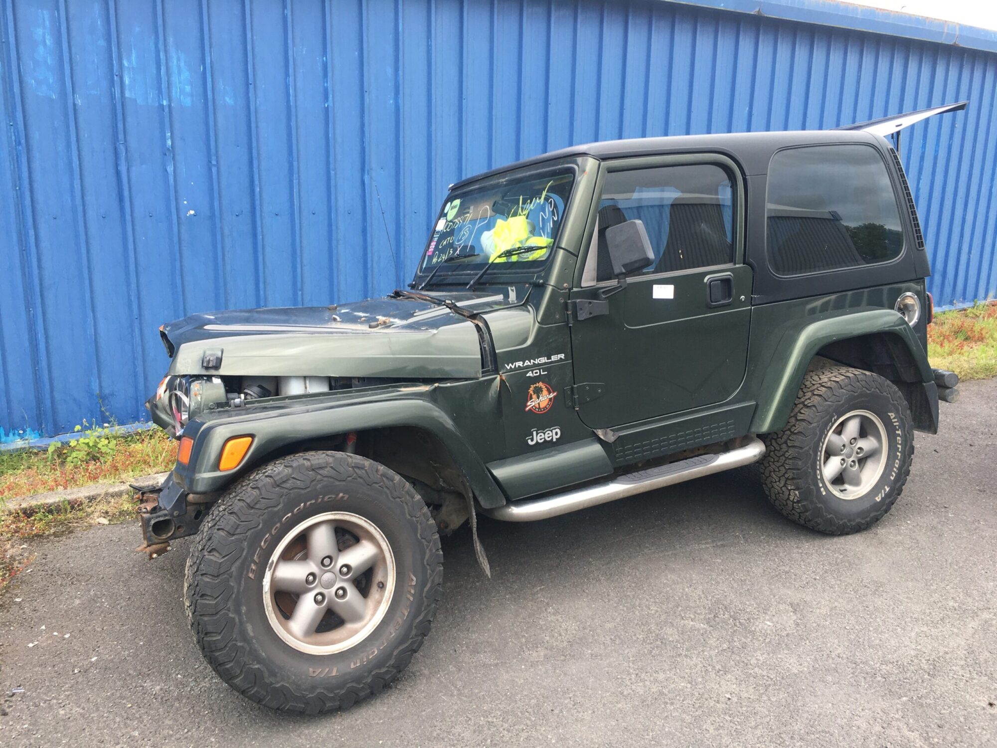 JEEP WRANGLER SPARE PARTS FOR SALE